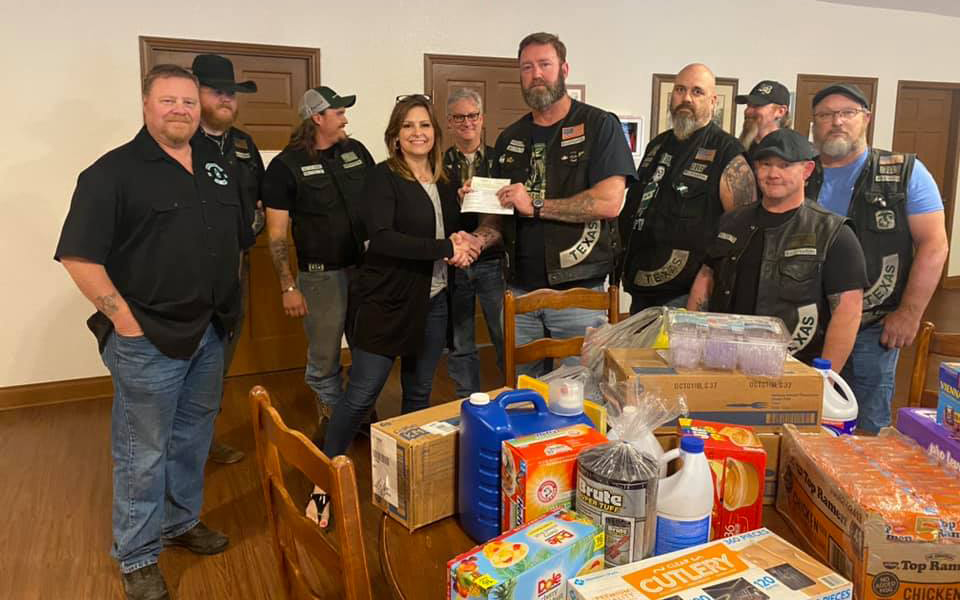 Image of gifts donated to the Ronald McDonald House of Temple, Texas