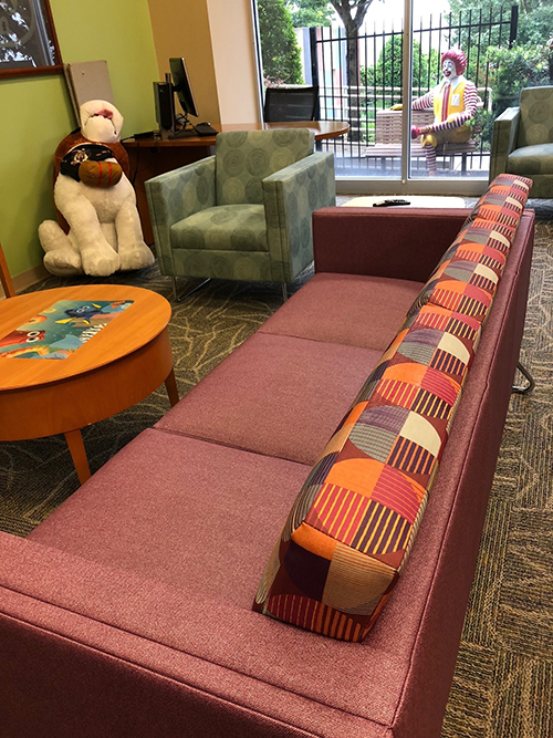 The Ronald McDonald House Family Room at BSW McLane Children's Hospital