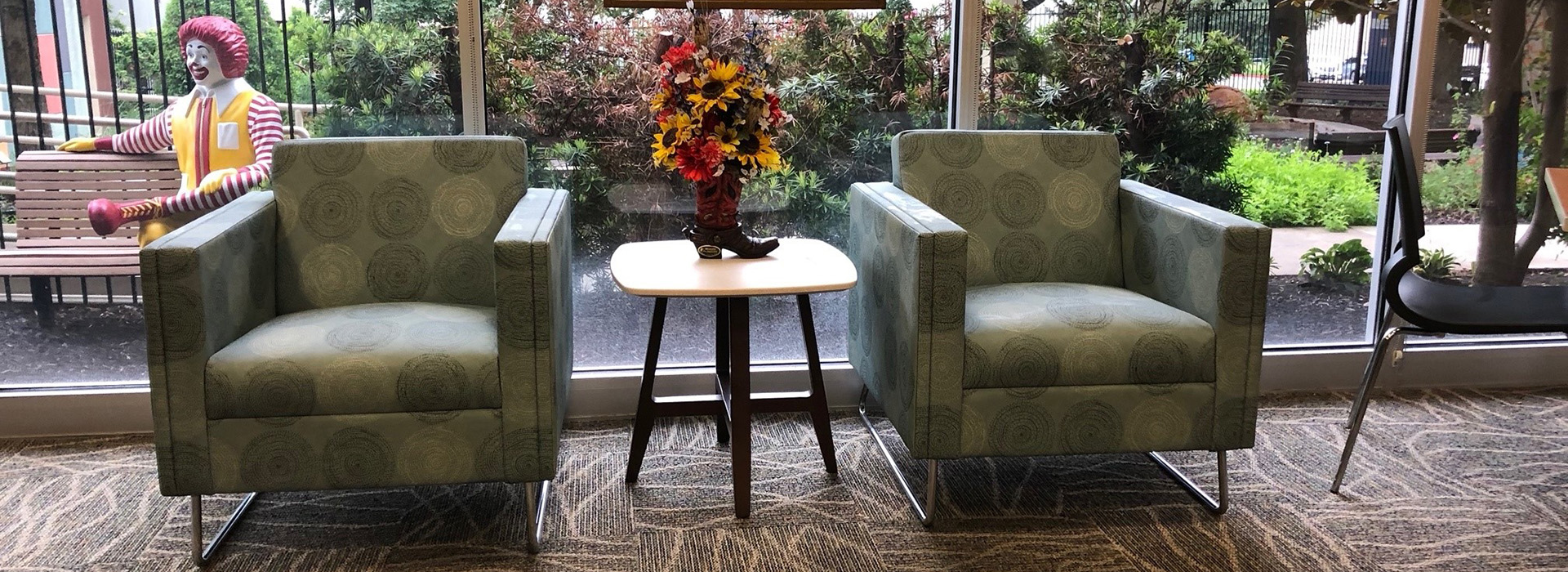 The Ronald McDonald House Family Room at BSW McLane Children's Hospital