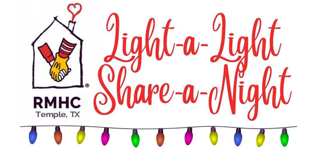 Light a Light, Share a Night - Fundraising Event for the Ronald McDonald House of Temple Texas