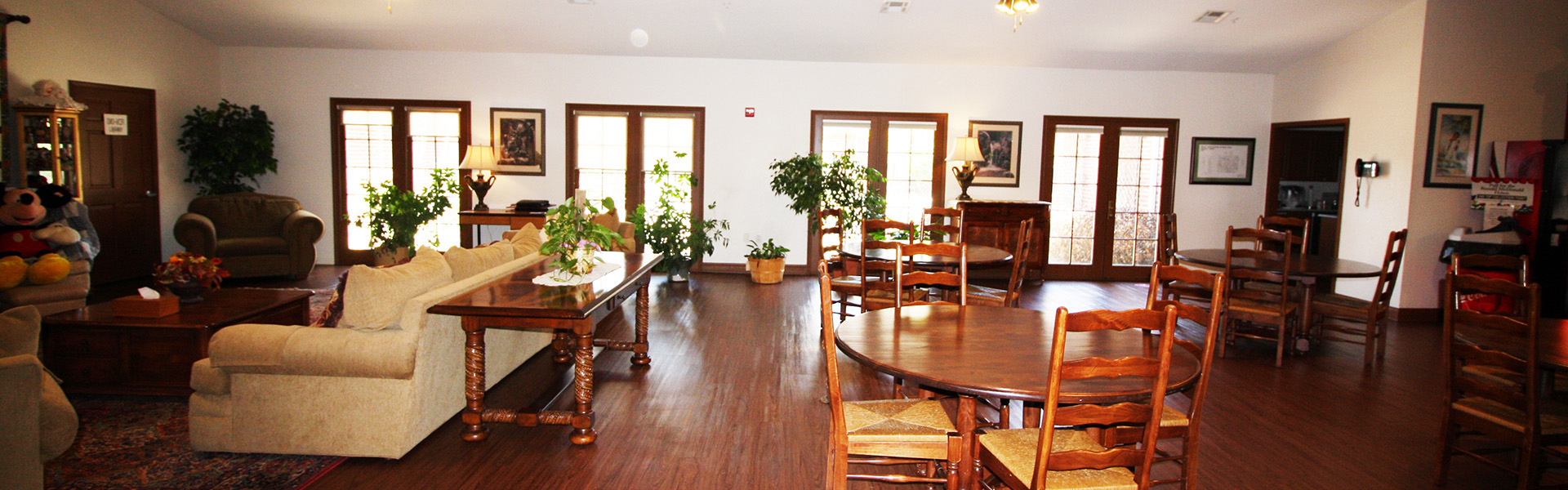 Image inside the Ronald McDonald House of Temple, Texas