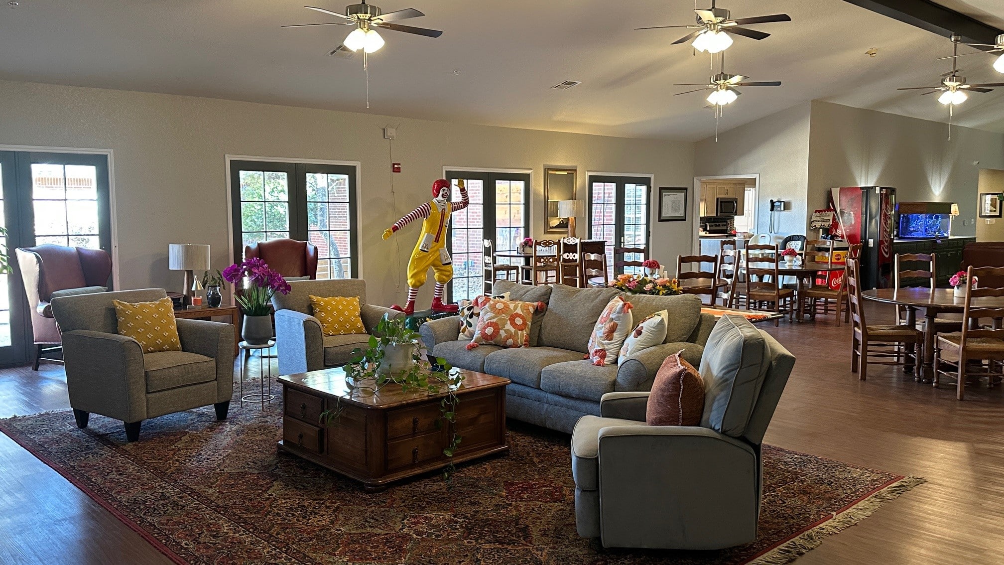 Interior image of the Ronald McDonald House of Temple, Texas