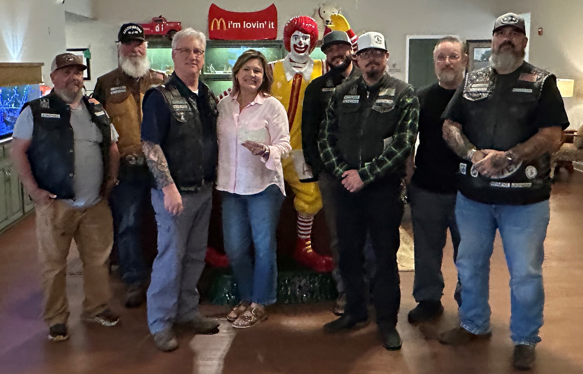 Boozefighters Support the Ronald McDonald House of Temple, Texas